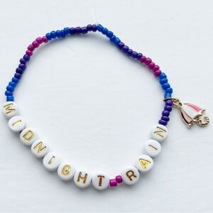 Taylor Swift Eras Tour Friendship Bracelet Midnight Rain Midnights